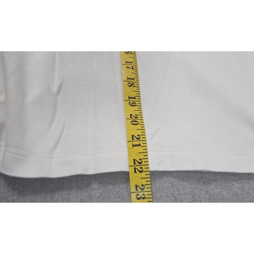 Ralph Lauren Polo Shirt Boys Size S White Collared Preppy Classic Fit Navy Pony - Picture 6 of 7